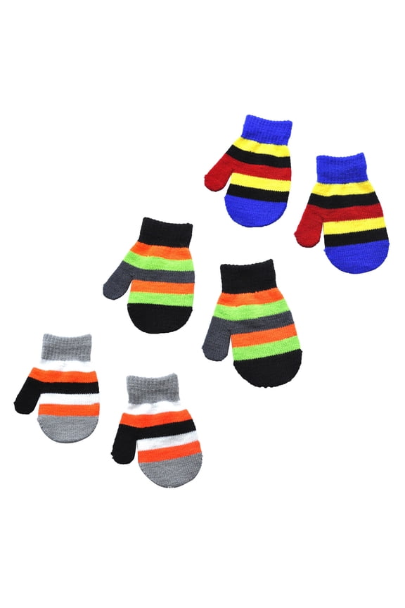 Baby Boys Girls Clothes Newborn 9M-4Y Infant Cute Knit Mittens Hot Of Winter Warm Gloves C ,Toddler