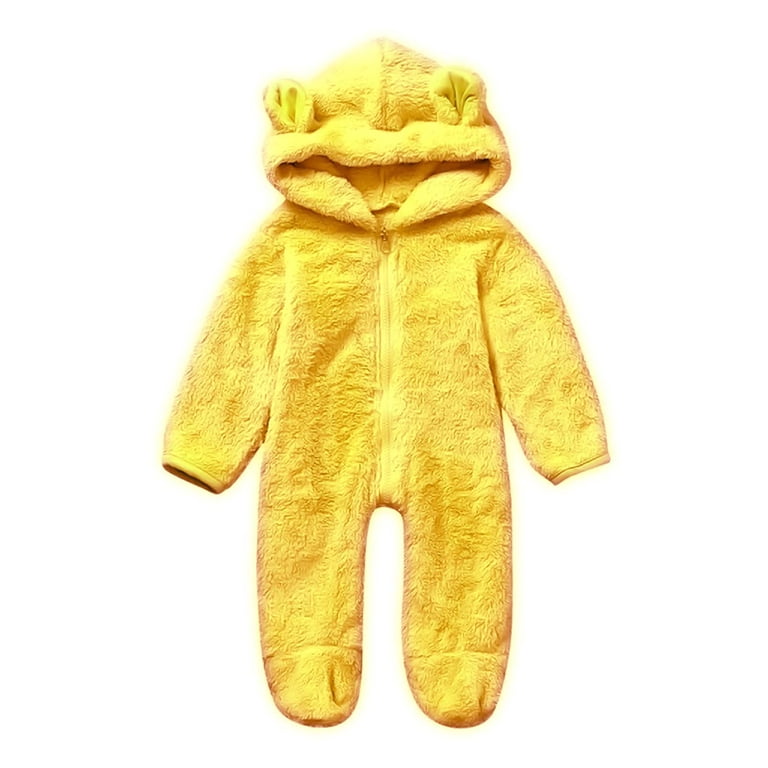WYTbaby Baby overall winter fleece sneeuwpak baby warm romper