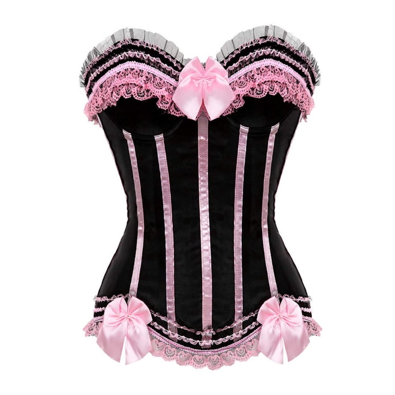 Dadaria Corset Tops for Women Plus Size Corsets For Women Black