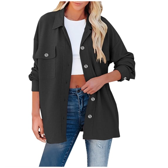 Dadaria Jackets for Women Fashion Casual Fluffy Sweater Warm Outwear Long Sleeve Hooded Sweatshirt Oversize Coat Purple XS ,Female