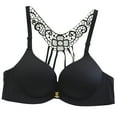 thumbnail image 1 of Dadaria Nursing Bras Women Fashion Leopard Print Beautiful Back Lace Bra Non-marking Bra Black S,Women, 1 of 4
