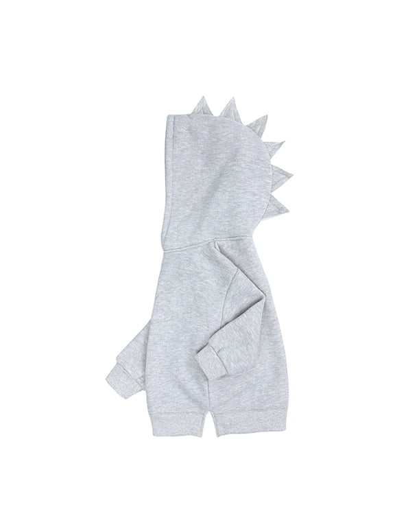 Toddler Sweatshirt 6Months-4Years Spring Kids Hoodies Dino Baby Boys Girls Hoody Older Children Pullover Outerwear Gray 6-9 Months,Toddler
