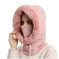 thumbnail image 1 of Dadaria Womens Winter Hats Women Winter Fashion Hat Windproof Outdoors Warm Leisure Hat Pink One Size,Women, 1 of 6