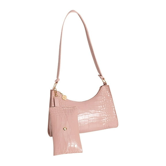 Dadatutu One Shoulder Crossbody Bag Leather Large Capacity Multi Compartment Women Bag