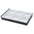 thumbnail image 1 of Dadatutu Plastic Bowls Set with Tray, Removeable White Serving Bowls for Entertaining Parties, Divided Serving Platter for Snacks, Salsa, Sauces, Appetizers, Nuts, Fruits Etc, 1 of 7