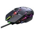 thumbnail image 1 of Dadatutu Quiet Click Wired Mouse with Adjustable DPI and RGB Light, Black, 1 of 8