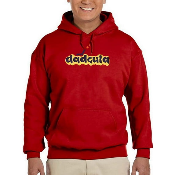 Dadcula Halloween Quote Hoodie Men -Image by Shutterstock, Male Small