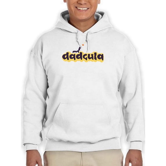 Dadcula Halloween Quote Hoodie Men -Image by Shutterstock, Male x-Large