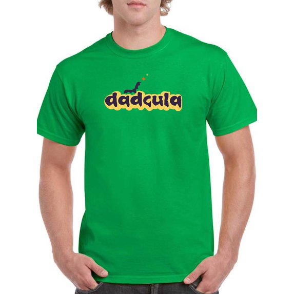 Dadcula Halloween Quote T-Shirt Men -Image by Shutterstock, Male Medium