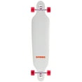 thumbnail image 1 of Daddies Logo Drop-Thru Longboard Complete - White, 1 of 4