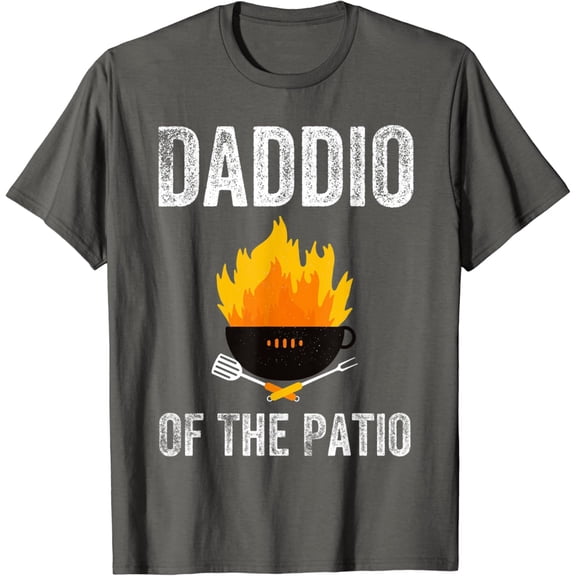 Daddio Of The Patio Vintage Bbq Grill Barbecue Father'S Day T-Shirt Unisex S-5XL Hot Trending Shirt, Vintage Birthday Gift