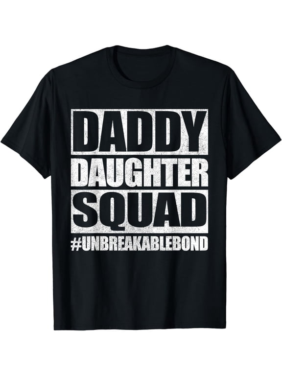 Daddy And Daughter Shirts, Father Daughter Squad Matching T-Shirt