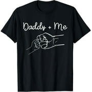 GILDAN Daddy And Me Best Dad Ever Fist Bump Funny Father'S Day T-Shirt Unisex S-5XL Hot Trending Shirt, Vintage Birthday Gift