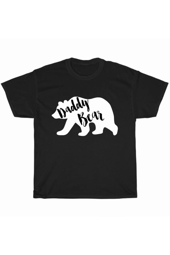 Daddy Bear Birthday Father Present Funny Family Humor Gift Unisex T-Shirt, up to size 5XL
