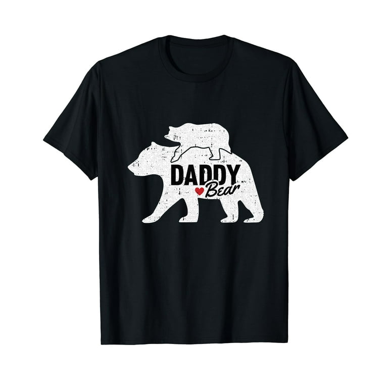 Papa Or Daddy Bear Distressed T-Shirt Papa Or Daddy Bear Distressed T-Shirt