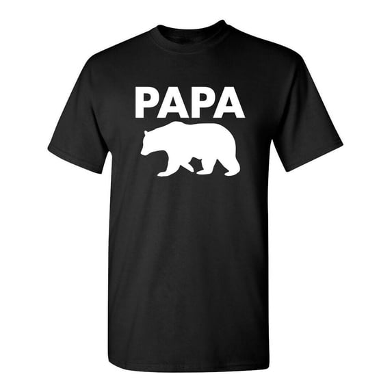 Daddy Bear Graphic Father T-Shirt