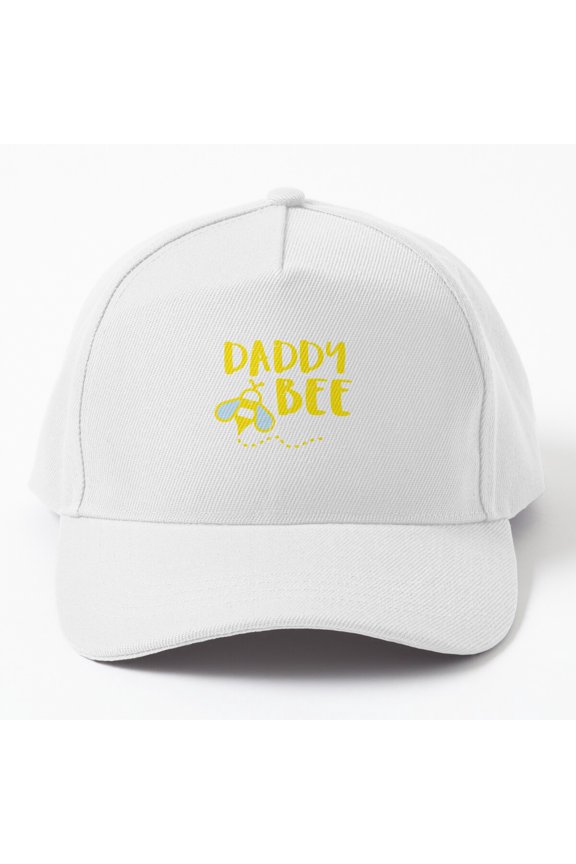 Daddy Bee Baseball Hat, Beekeeping Dad Family Design, Classic Everyday Gift Style Cap