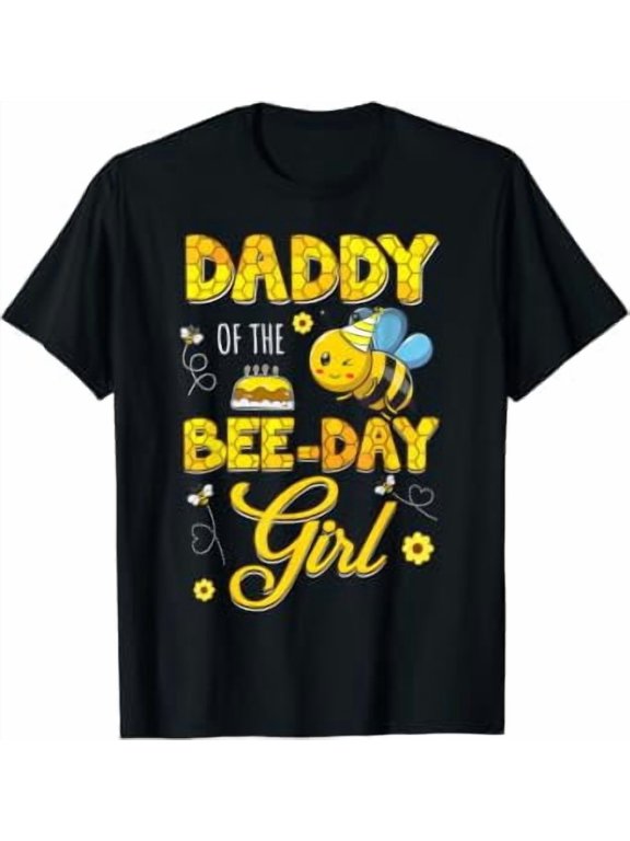 Daddy Bee Day Girl Birthday T-Shirt