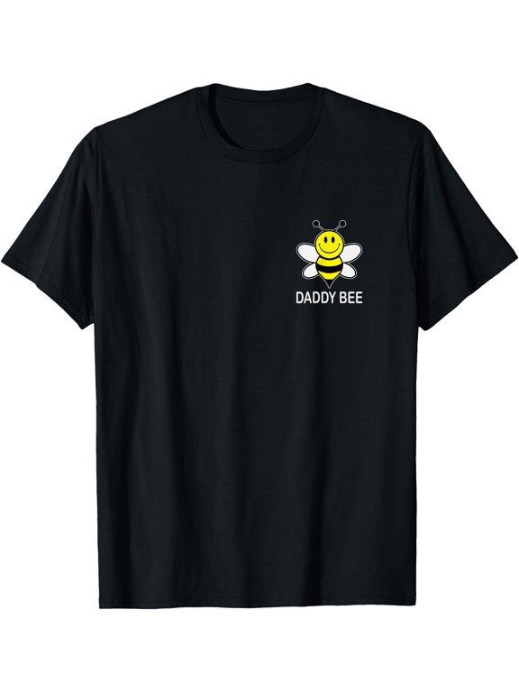 Daddy Bee Family Matching Cute Funny Yellow Smile Face Bee T-Shirt Unisex S-5XL Hot Trending Shirt, Vintage Birthday Gift