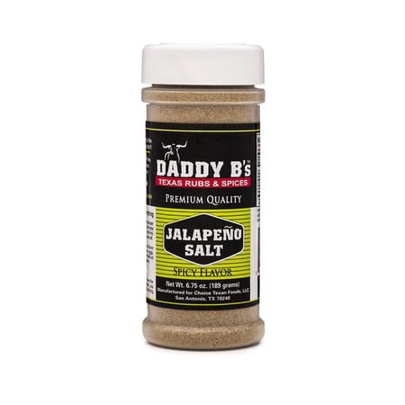 Daddy Bs Jalopeno Salt 6.75 oz, 6 pack