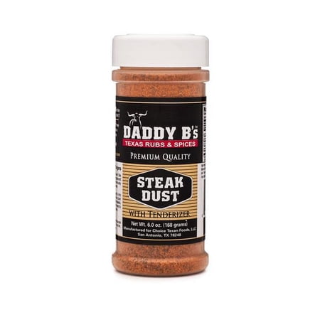 Daddy Bs Steak Dust 6.0 oz, 6 pack