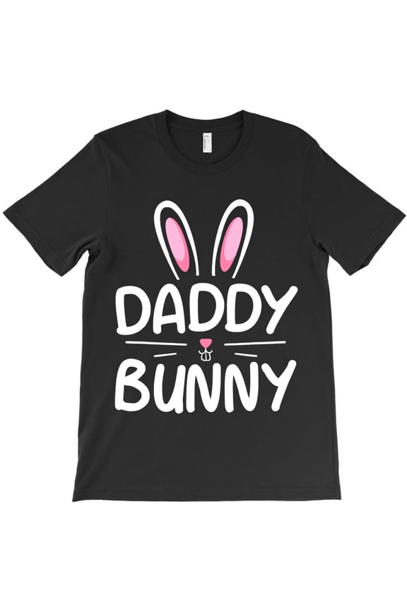 Daddy Bunny Matching Family Easter Dad Gift Themed Graphic Design Fun G25456 Unisex T-Shirt, Up to Size 5XL