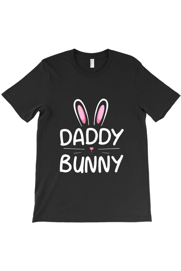 Daddy Bunny Matching Family Easter, Holiday Animal Humor G22951 Unisex T-Shirt, Up to Size 5XL