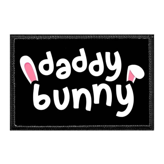 Daddy Bunny - Removable Patch