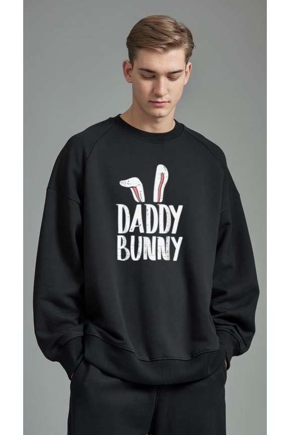 Daddy Bunny T-Shirt, Sweatshirt, Hoodie for Easter Family Matching, for men & women, up to size 5XL.