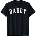 thumbnail image 1 of Daddy - Classic Bold Font Father's Day Daddy T-Shirt, 1 of 4