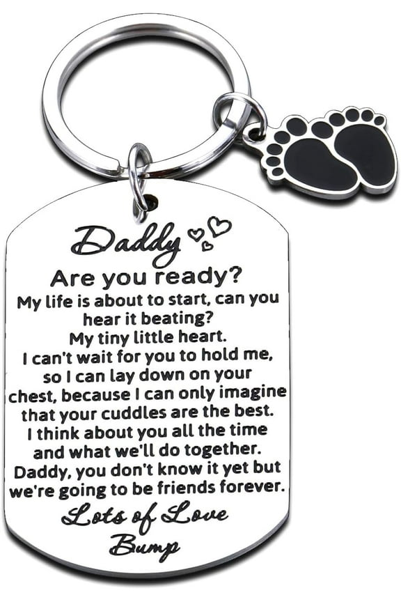 Daddy Dad to Be Gifts New Dad Gifts for Him Men First Fathers Day Dad Gifts for Dad Gifts First Time Dad Baby Gifts for Dad Husband Boyfriend from Mom Wife Girlfriend Pregnancy Announcement Gifts
