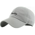 thumbnail image 1 of Daddy Dad Hat Cotton Adjustable Baseball Cap, 1 of 4