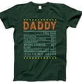 thumbnail image 1 of Daddy Daily Value T-Shirt – Funny Nutrition Label Graphic Tee for Dad, Best Job Ever Father’s Day Gift, Cute Dad Joke Shirt, Fatherhood Humor Apparel, Cool Casual T-Shirt for Men, 1 of 7