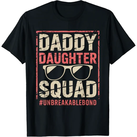 Daddy Daughter Squad Father Daughter Matching T-Shirt