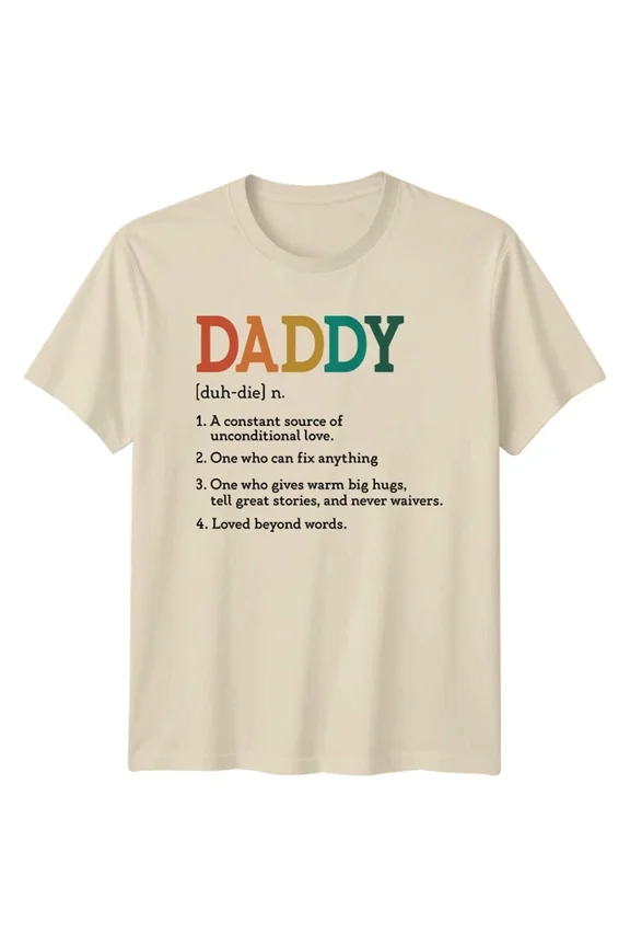 Daddy Definition Loved Beyond Words T-shirt