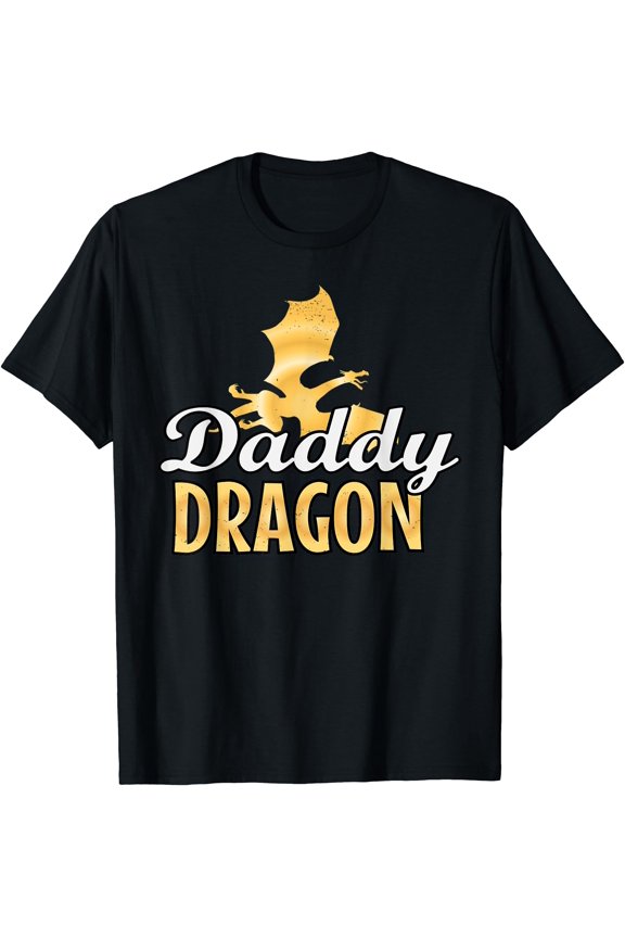 Daddy Dragon Lover Father's Day T-Shirt, Unisex T-Shirt