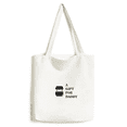 thumbnail image 1 of Daddy Father Thanks Art Deco Fashion Tote Canvas Bag Shopping Satchel Casual Handbag, 1 of 3