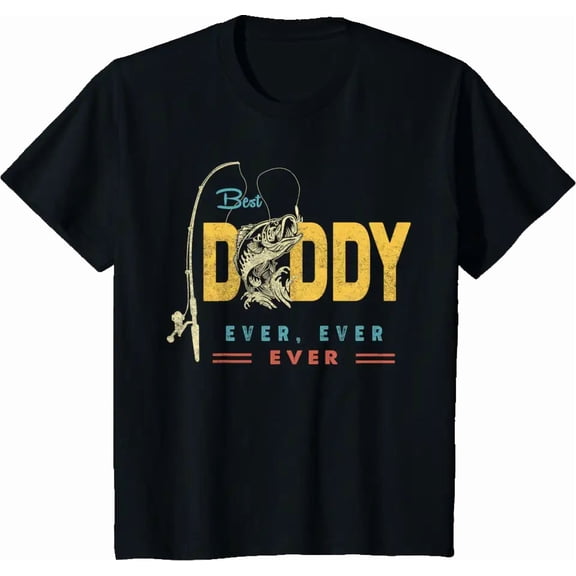 Daddy Fishing Fish Lover Father T-Shirt