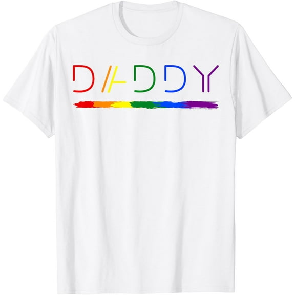 Daddy Gay Lesbian Pride LGBTQ Inspirational Ideal Gift T-Shirt