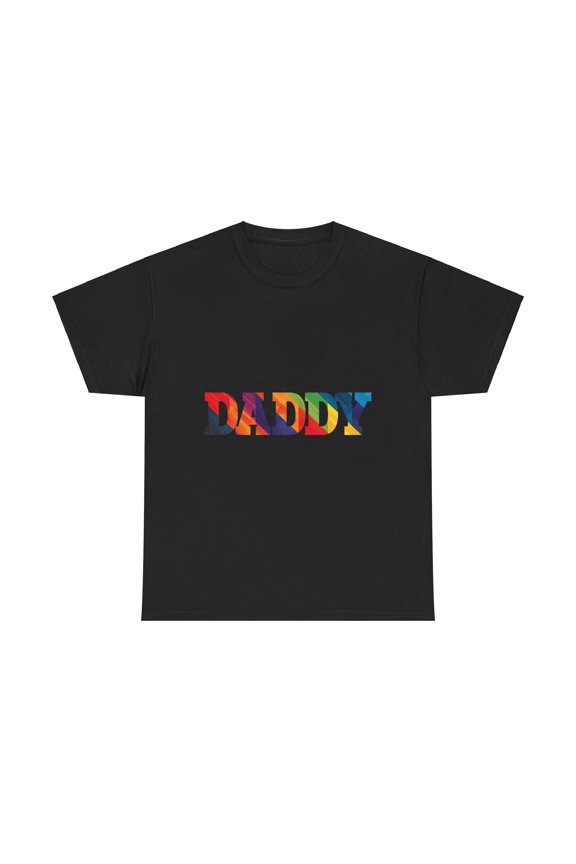 Daddy Gay Pride Month LGBTQ Fathers Day Rainbow Shirt ID-0520-J2VT