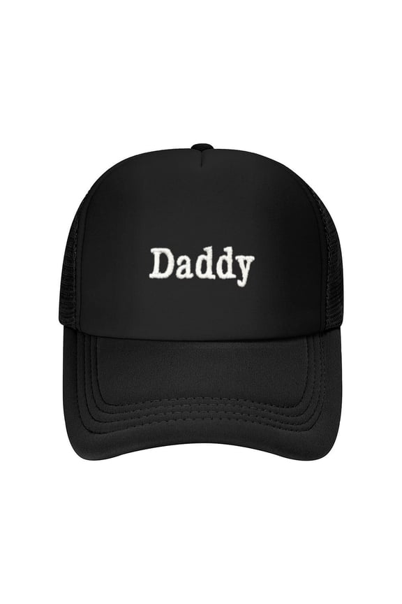 Daddy Hat Print Summer Mesh Baseball Cap for Men,Made In USA,Adjustable Breathable Caps Women Men's Hat Casual Trucker Hat