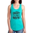 thumbnail image 1 of Daddy Is My Bestie Stitch Art Racerback Tank Women - Women Racer Back, Medium, 1 of 4