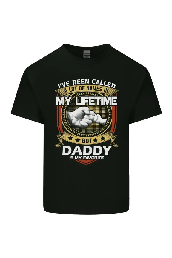 Daddy Is My Favourite Funny Father's Day and Slogan Unisex T-Shirt