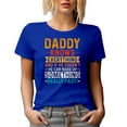 thumbnail image 1 of Daddy Knows Everything - Father Appreciation, Father's Day or Birthday, Royal Blue T-Shirt, Medium, 1 of 5