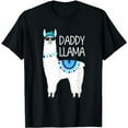 thumbnail image 1 of Daddy Llama Gift Shirt for Men, Papa T-Shirt, 1 of 5