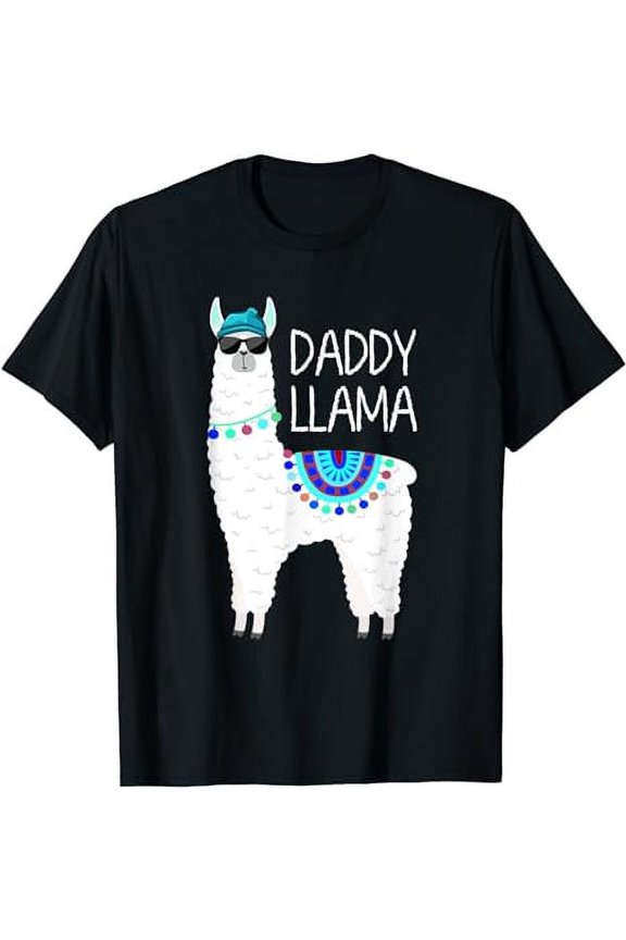 Daddy Llama Gift Shirt for Men, Papa T-Shirt