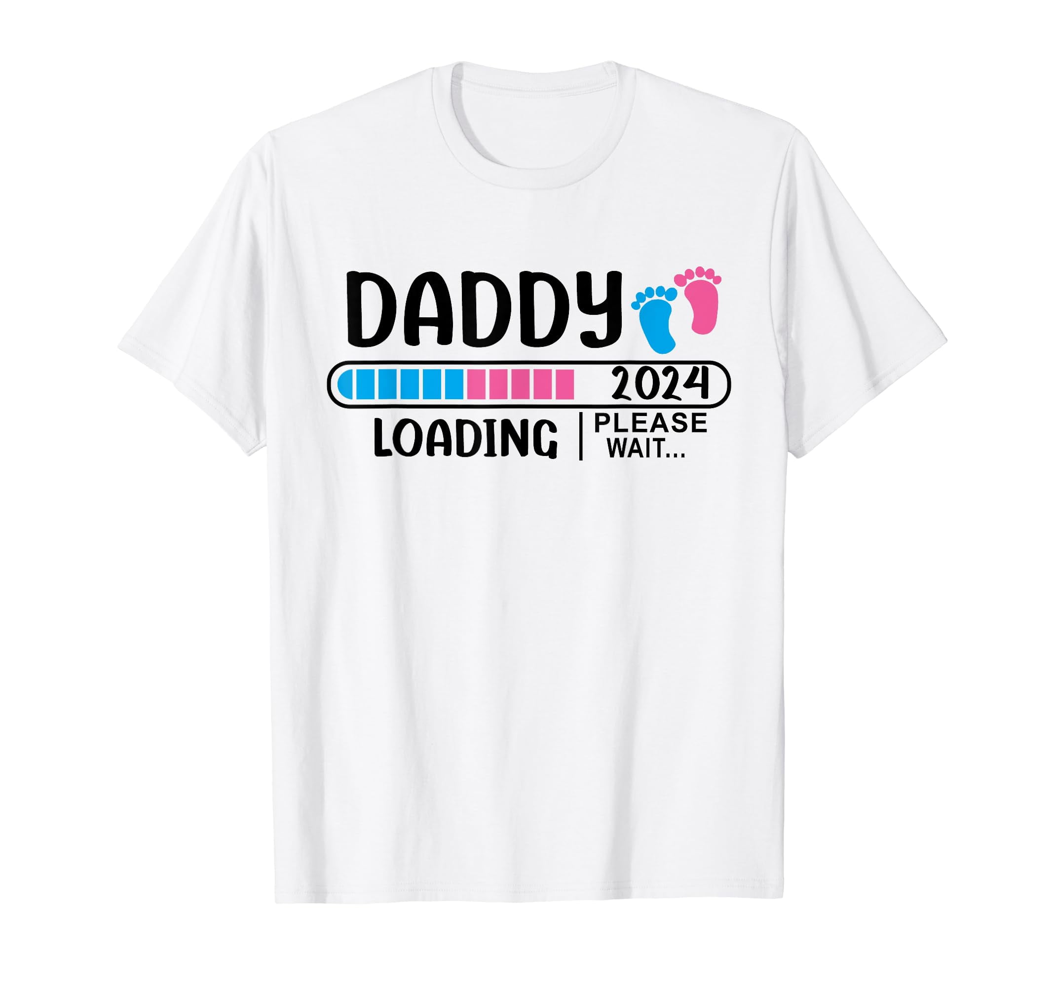 Daddy Loading 2024 Soon to be Daddy 2024 New Daddy 2024 TShirt