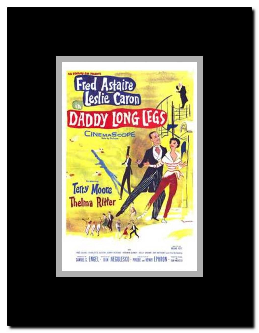 Daddy Long Legs Framed Movie Poster