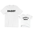 thumbnail image 1 of Daddy Men's T-Shirt Daddy's Mini Kids Toddler Shirt Youth Baby, 1 of 3