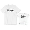 thumbnail image 1 of Daddy Men's T-Shirt Matching Daddy's Bestie Kids Toddler Shirt Youth Baby, 1 of 3